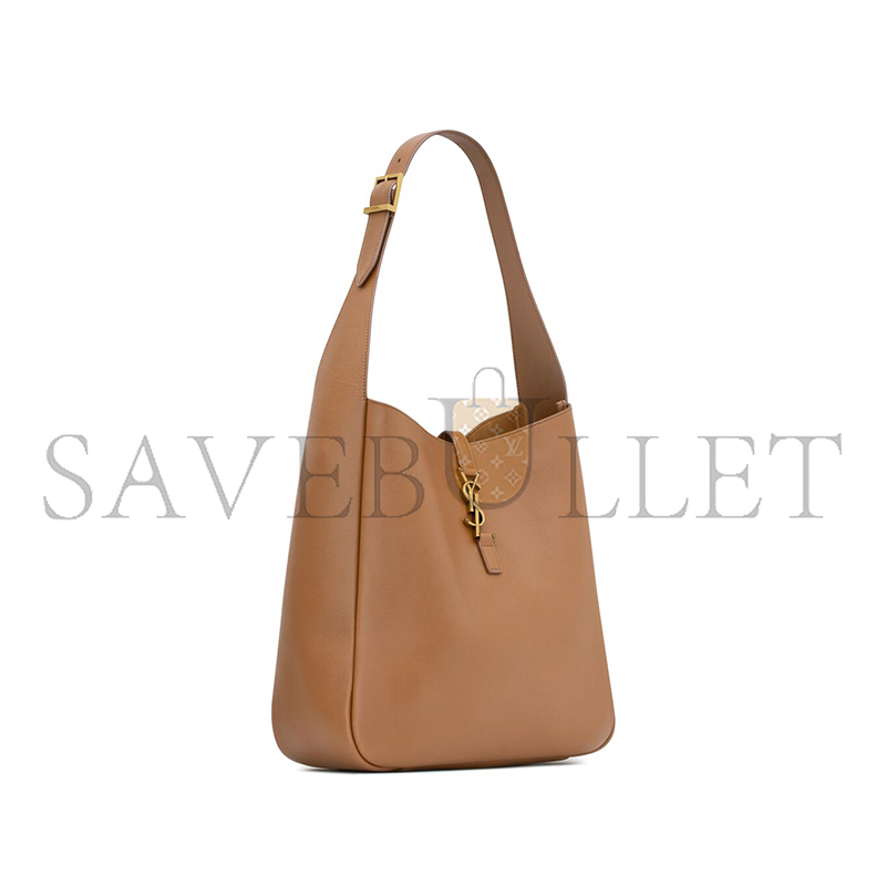 y*l le 5 À 7 S*pple large in grained leather 753837aaauq2536 (30*31*13cm)